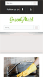 Mobile Screenshot of greenlymaid.com